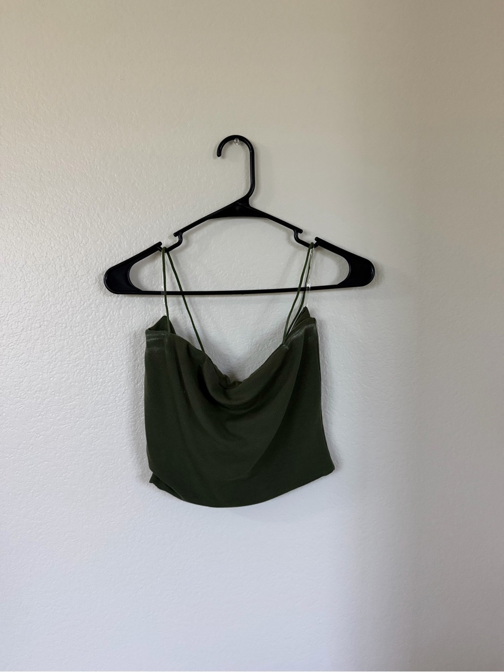 Olive Green Square Neck Camisole